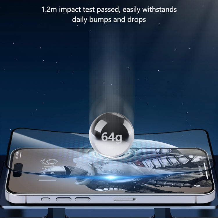 For iPhone 16 Pro JOYROOM Zero Sense Series 2.5D Full Screen HD Tempered Glass Film