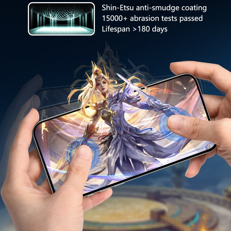 For iPhone 16 Plus / 15 Plus JOYROOM Zero Sense Series 2.5D Full Screen HD Tempered Glass Film
