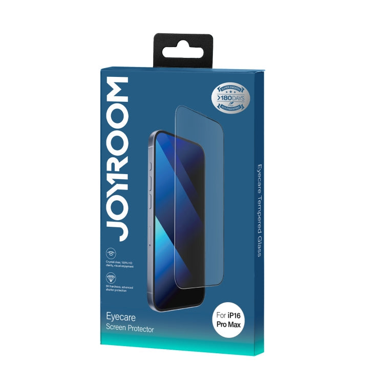 For iPhone 16 Pro JOYROOM Zero Sense Series 2.5D Full Screen Anti-Blue Light Tempered Glass Film