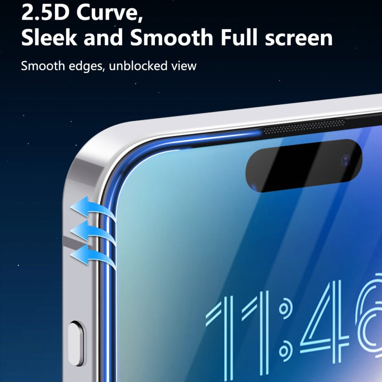 For iPhone 16 Plus / 15 Plus JOYROOM Zero Sense Series 2.5D Full Screen Anti-Blue Light Tempered Glass Film