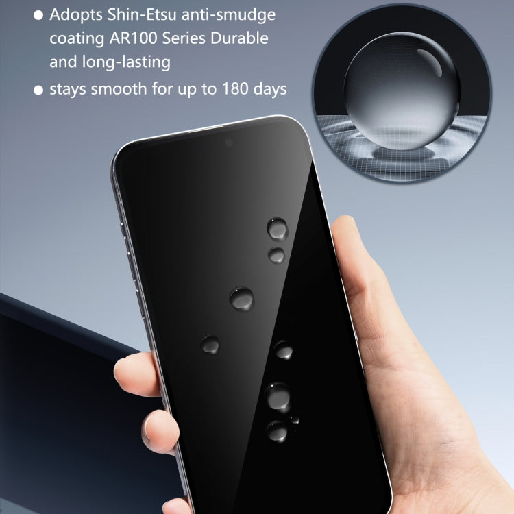 For iPhone 16 / 15 JOYROOM Zero Sense Series 2.5D Full Screen Anti-Blue Light Tempered Glass Film