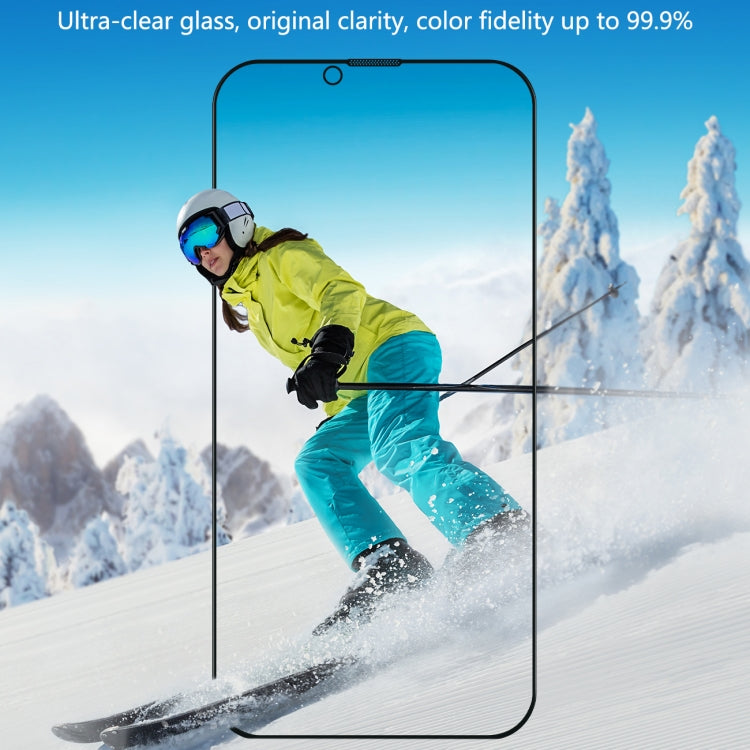 For iPhone 16 / 15 JOYROOM Zero Sense Series 2.5D Full Screen Anti-Blue Light Tempered Glass Film
