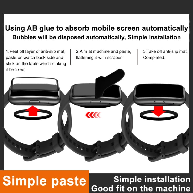 For Honor Watch 5 imak Plexiglass HD Watch Protective Film