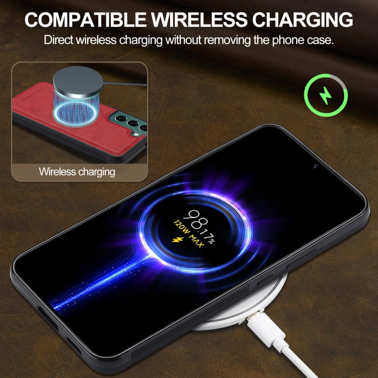 For Samsung Galaxy S20 FE LC.IMEEKE Magsafe Phone Case(Red)