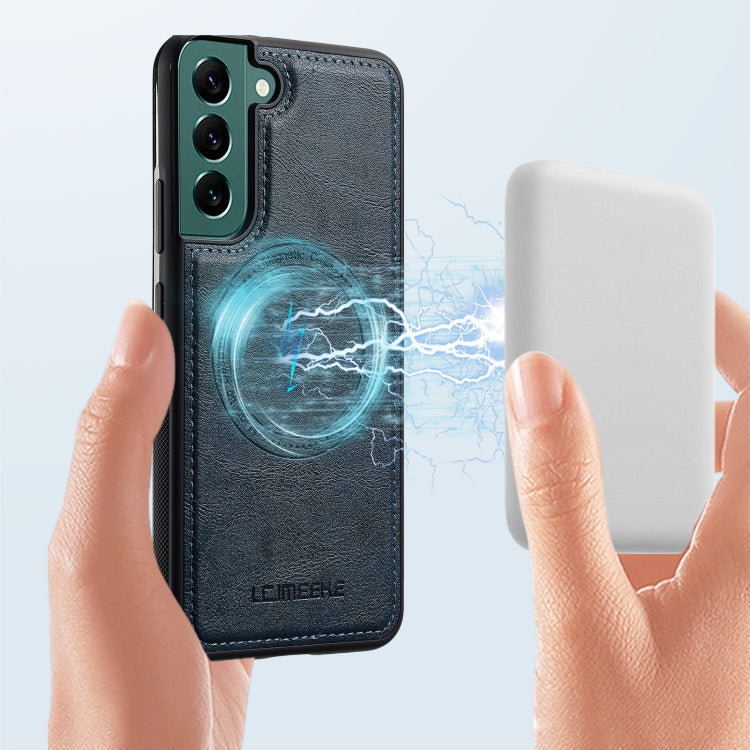 For Samsung Galaxy S20 FE LC.IMEEKE Magsafe Phone Case(Blue)