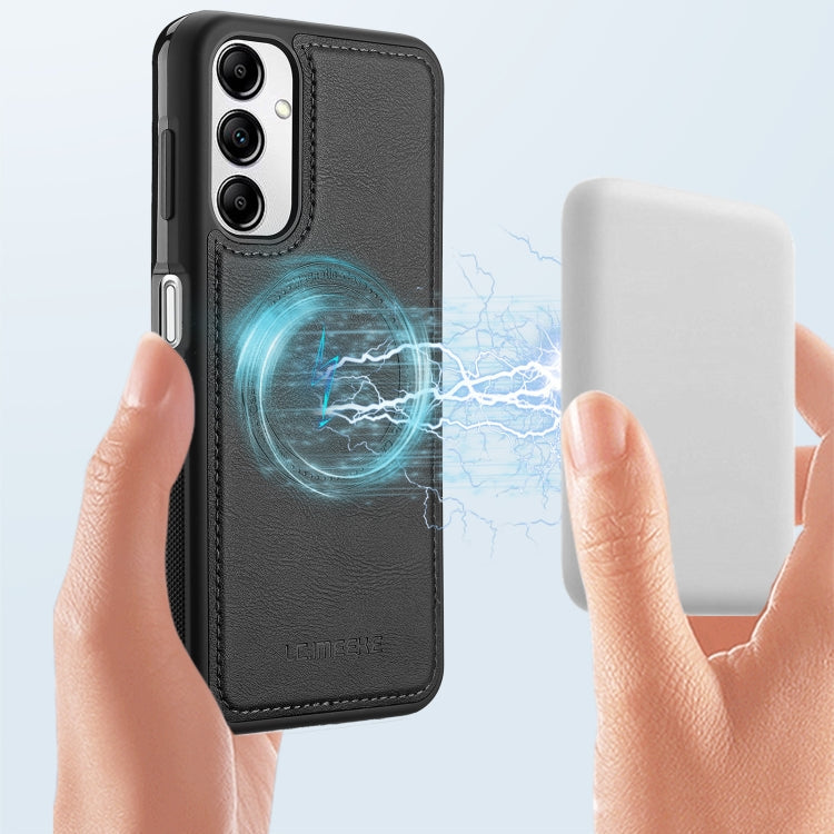 For Samsung Galaxy A34 5G LC.IMEEKE Magsafe Phone Case(Black)