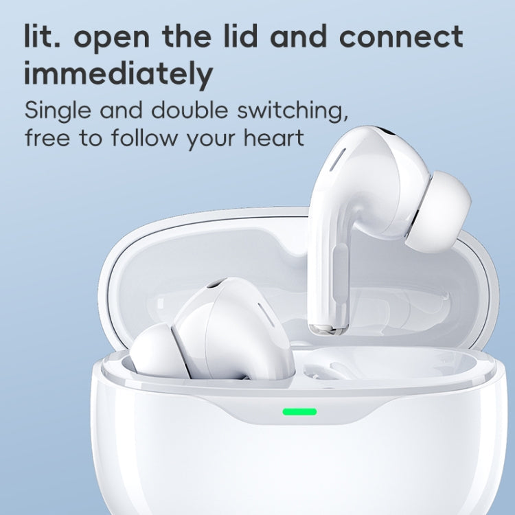 REMAX CozyBuds W26N ANC Wireless Bluetooth 5.4 Music Earphones(White)