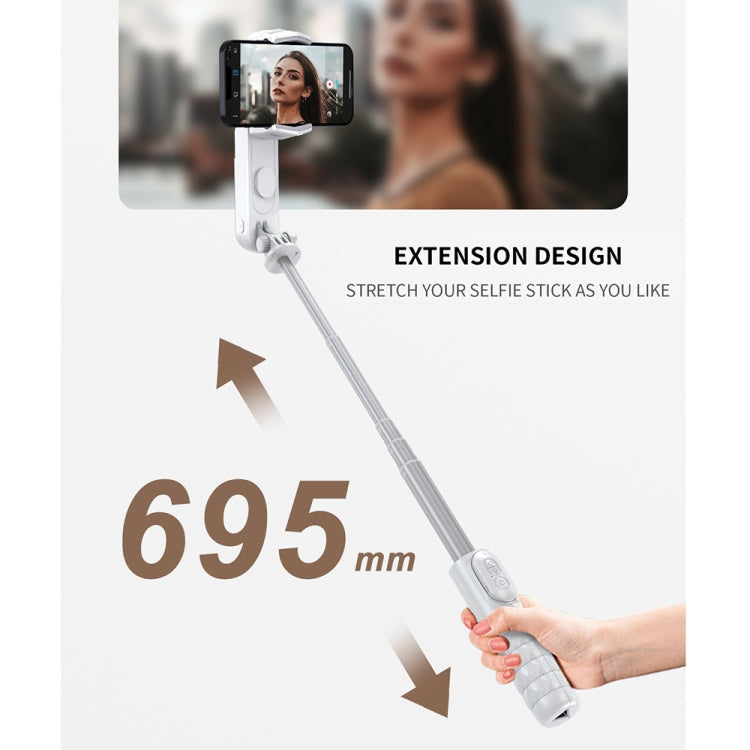 FUNSNAP Capture Q3 Single Axis Handheld Gimbal Phone Live Stabilizer(White)