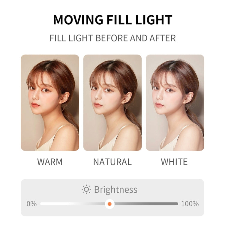 FUNSNAP Capture Q3 Single Axis Handheld Gimbal Phone Live Stabilizer(White)