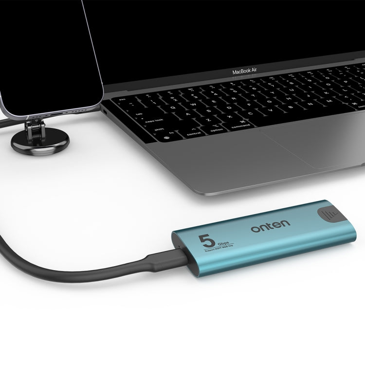 Onten UCA321 5Gbps M.2 M-key NGFF SSD Enclosure