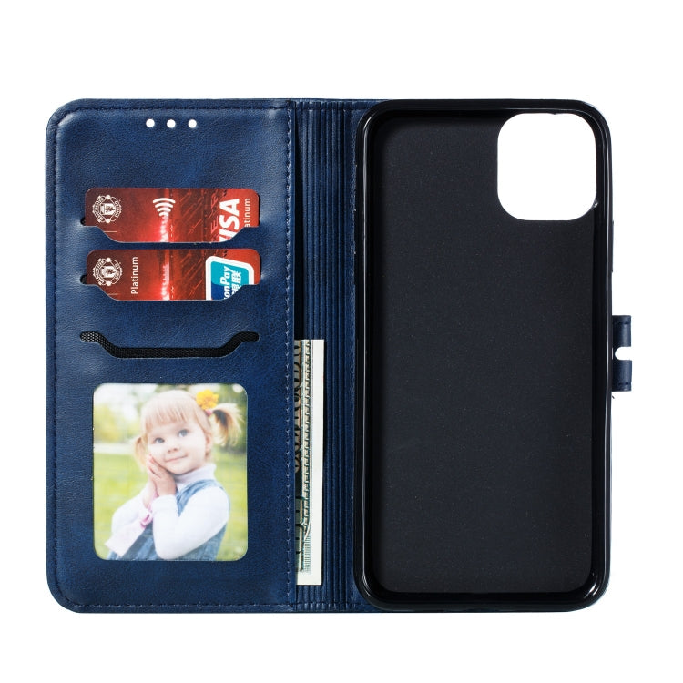 Embossed Happy Cat Pattern Horizontal Flip Leather Case with Holder & Card Slots & Wallet & Photo Frame, For iPhone 12 mini, For iPhone 12 / 12 Pro, For iPhone 12 Pro Max