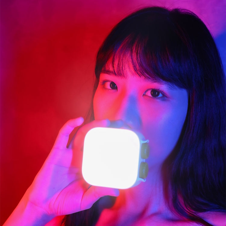 FUNSNAP Pocket Full Color RGB Video Shot Fill Light(White)