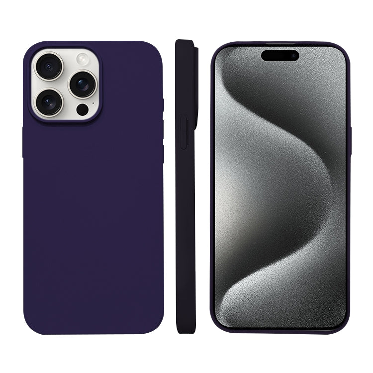 Liquid Silicone Phone MagSafe Case, For iPhone 15 Pro Max, For iPhone 15 Pro