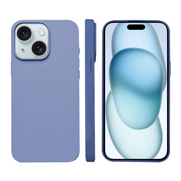 Liquid Silicone Phone MagSafe Case, For iPhone 15 Plus, For iPhone 15