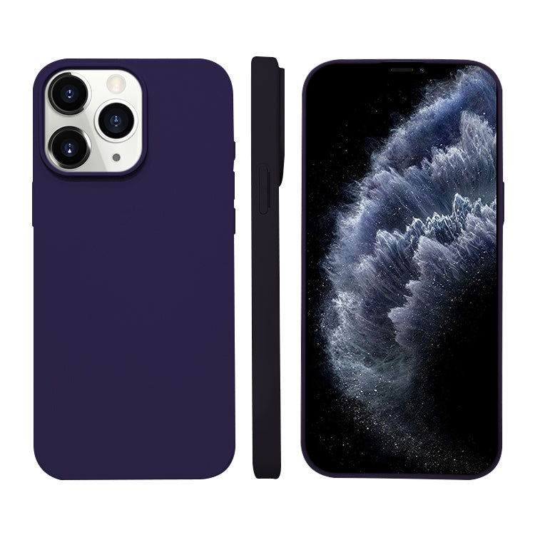 Liquid Silicone Phone MagSafe Case, For iPhone 11 Pro
