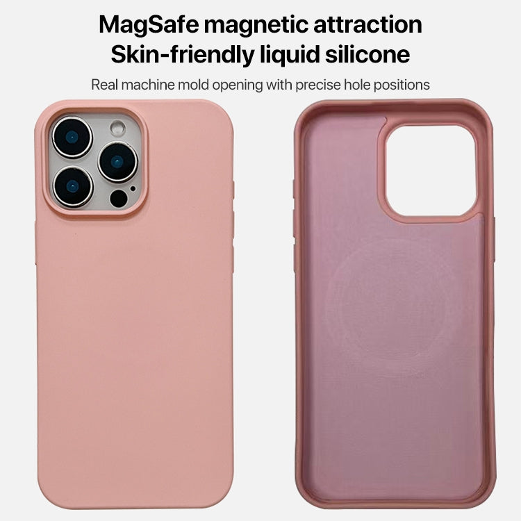 Liquid Silicone Phone MagSafe Case, For iPhone 12 Pro Max, For iPhone 12 Pro