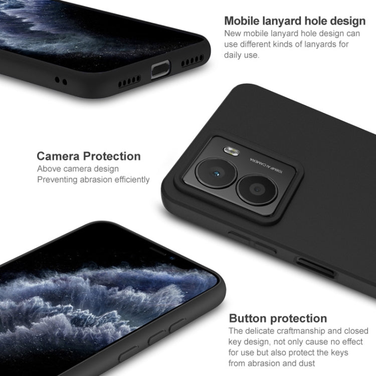 For HMD Fusion 5G IMAK UC-3 Series Shockproof Frosted TPU Phone Case(Black)