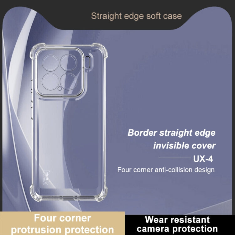 For Xiaomi 15 IMAK UX-4 Series Four-corner Shockproof Phone Case(Transparent)