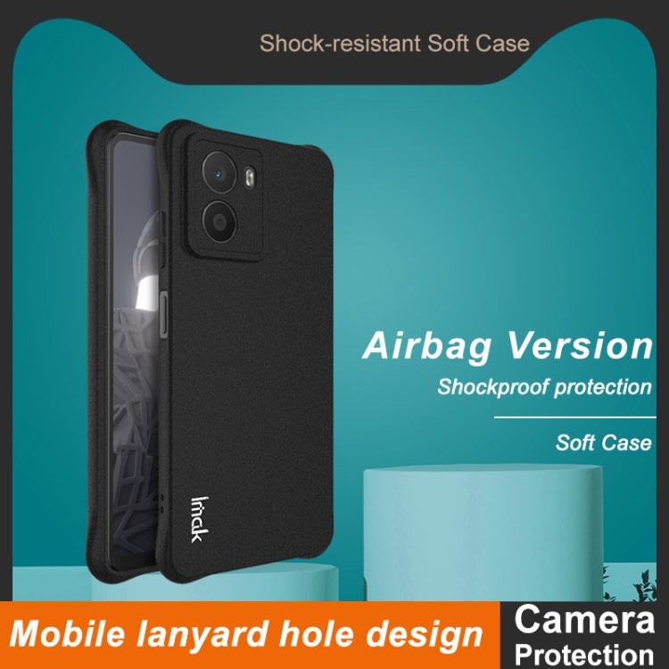 For HMD Fusion 5G imak Shockproof Airbag TPU Phone Case(Matte Black)