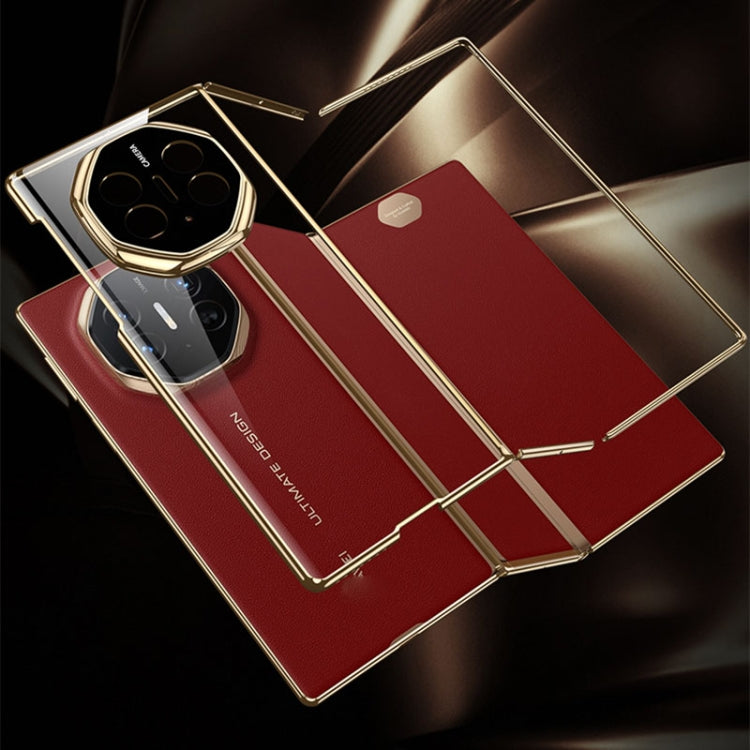 For Huawei Mate XT Ultimate Design GKK Phantom Frame Phone Case(Balck)