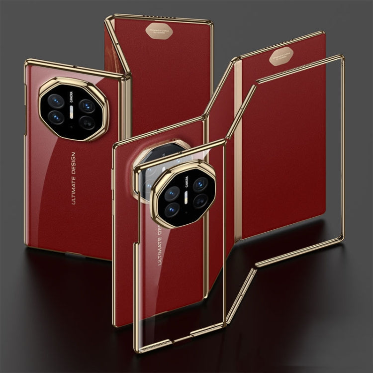 For Huawei Mate XT Ultimate Design GKK Phantom Frame Phone Case(Red)