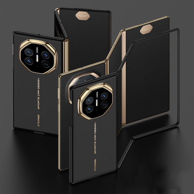 For Huawei Mate XT Ultimate Design GKK Ultra-thin Frame MagSafe Phone Case(Balck)