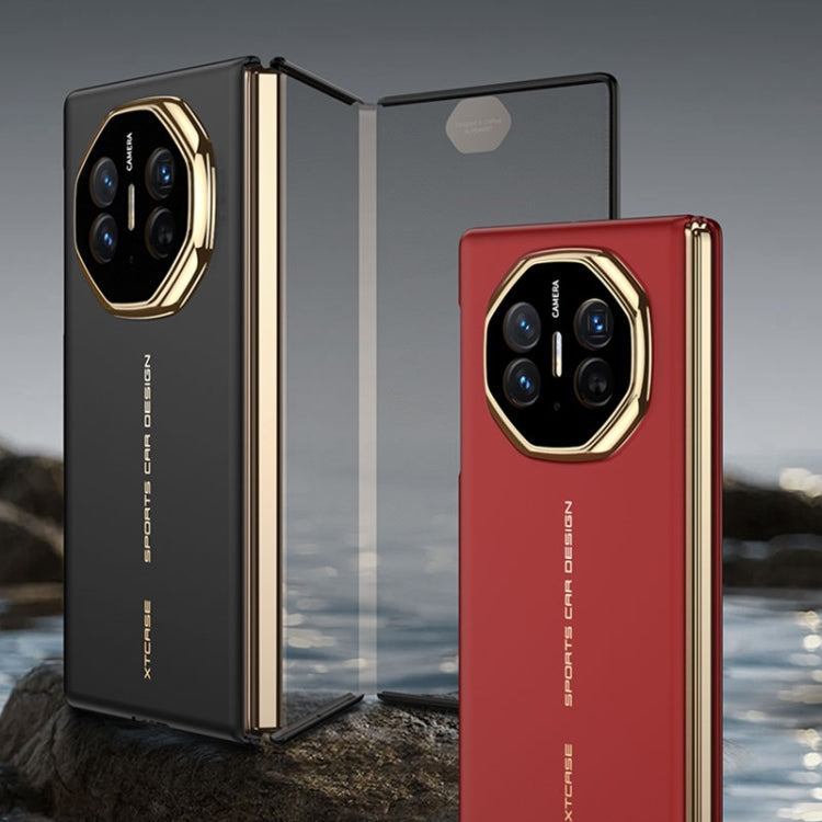 For Huawei Mate XT Ultimate Design GKK Ultra-thin Frame MagSafe Phone Case(Balck)