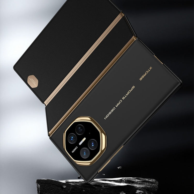 For Huawei Mate XT Ultimate Design GKK Ultra-thin Frame MagSafe Phone Case(Balck)