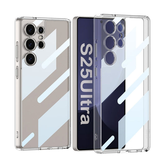 For Samsung Galaxy S25 Ultra 5G GKK Space Series Shockproof Full Coverage Phone Case(Transparent)