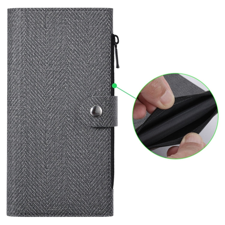 For iPhone 16 Pro Max ViLi GBS Series MagSafe Magnetic RFID Leather Flip Phone Case(Black)