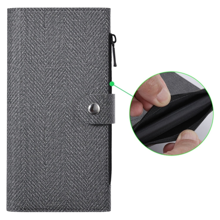 For iPhone 16 Plus ViLi GBS-C Series MagSafe Magnetic RFID Leather Flip Phone Case(Black)
