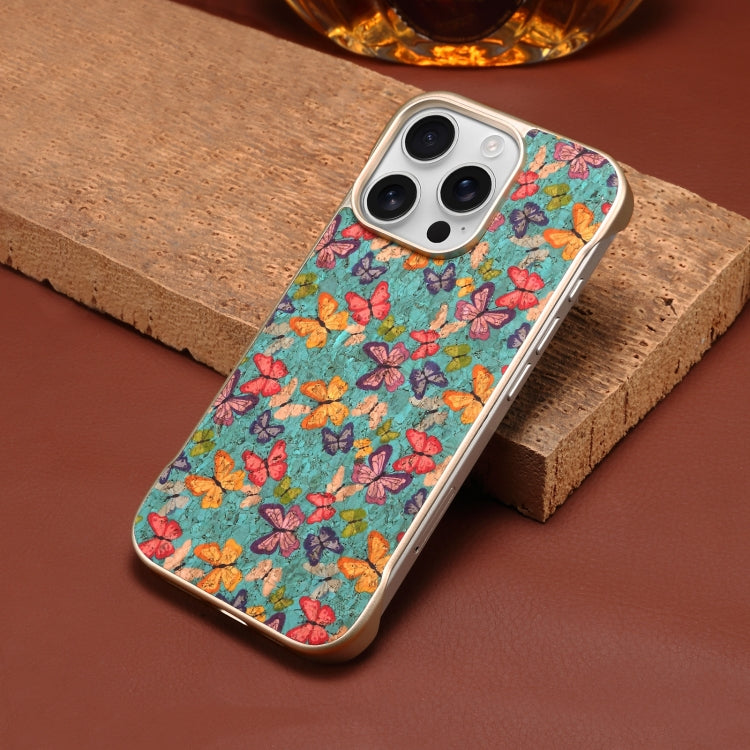 For iPhone 15 Plus / 14 Plus Denior A18 Paint MagSafe Phone Case(Butterflies)