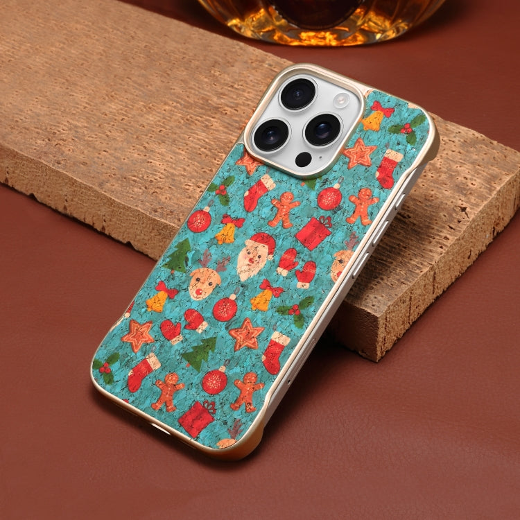 For iPhone 14 Pro Denior A18 Paint MagSafe Phone Case(Christmas)