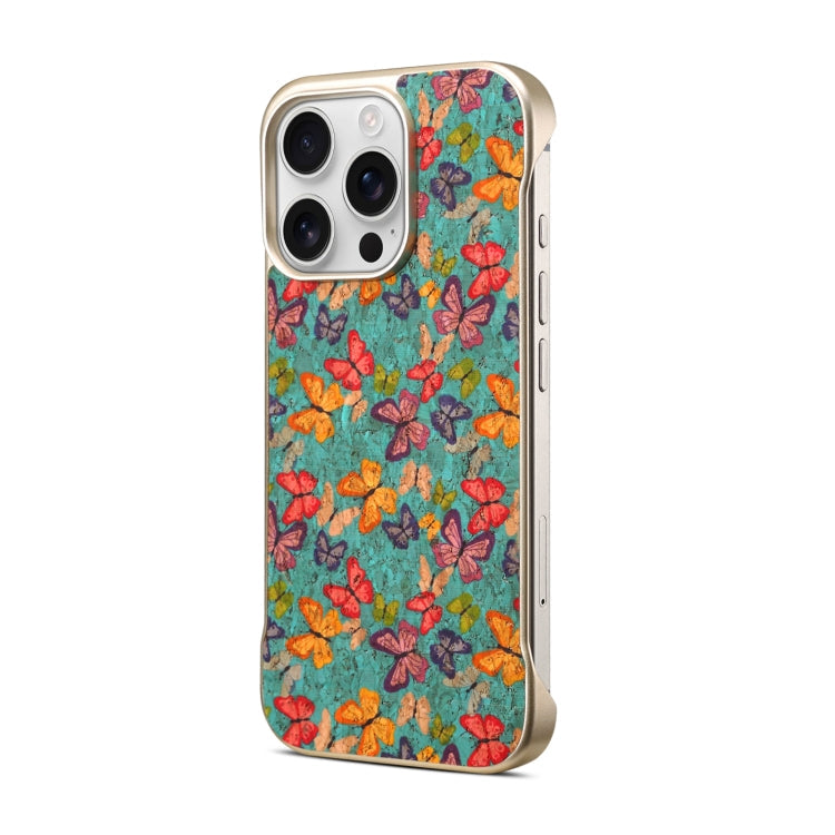 For iPhone 14 Pro Max Denior A18 Paint MagSafe Phone Case(Butterflies)