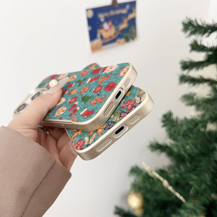 For iPhone 14 Pro Denior A18 Paint MagSafe Phone Case(Christmas)