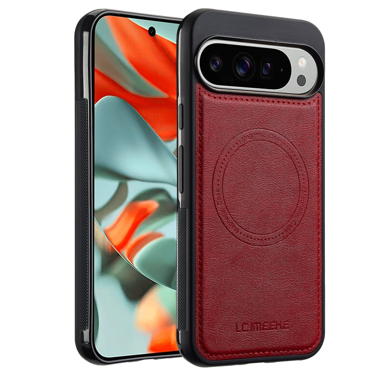 For Google Pixel 9 Pro XL LC.IMEEKE Magsafe Phone Case(Red)