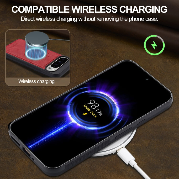 For Google Pixel 9 Pro XL LC.IMEEKE Magsafe Phone Case(Red)