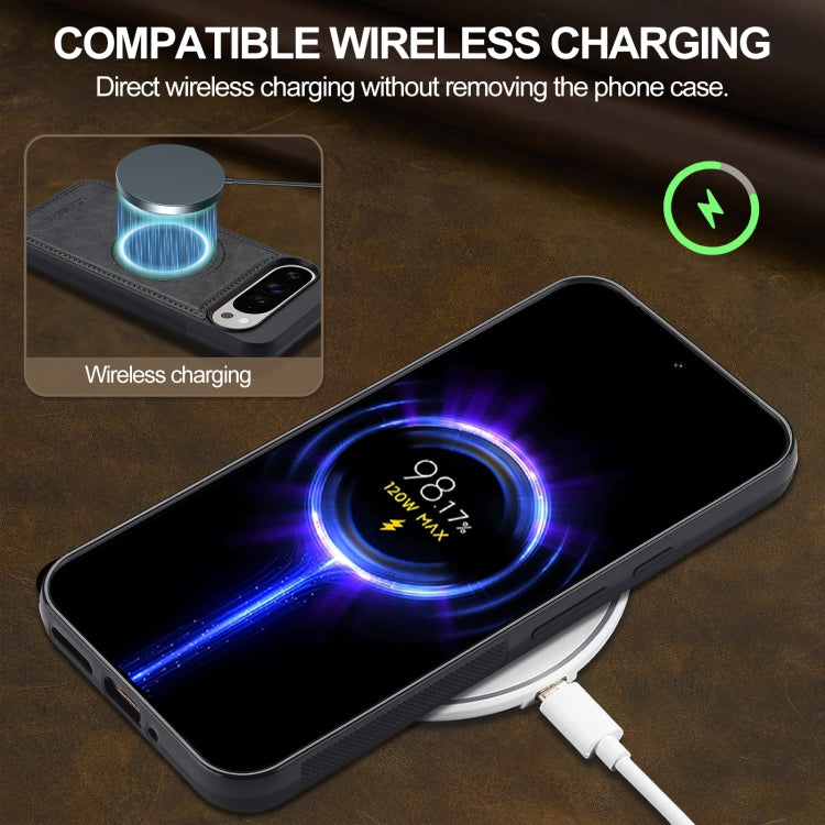 For Google Pixel 9 / 9 Pro LC.IMEEKE Magsafe Phone Case(Black)