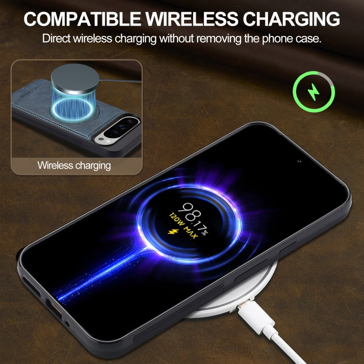 For Google Pixel 9 / 9 Pro LC.IMEEKE Magsafe Phone Case(Blue)