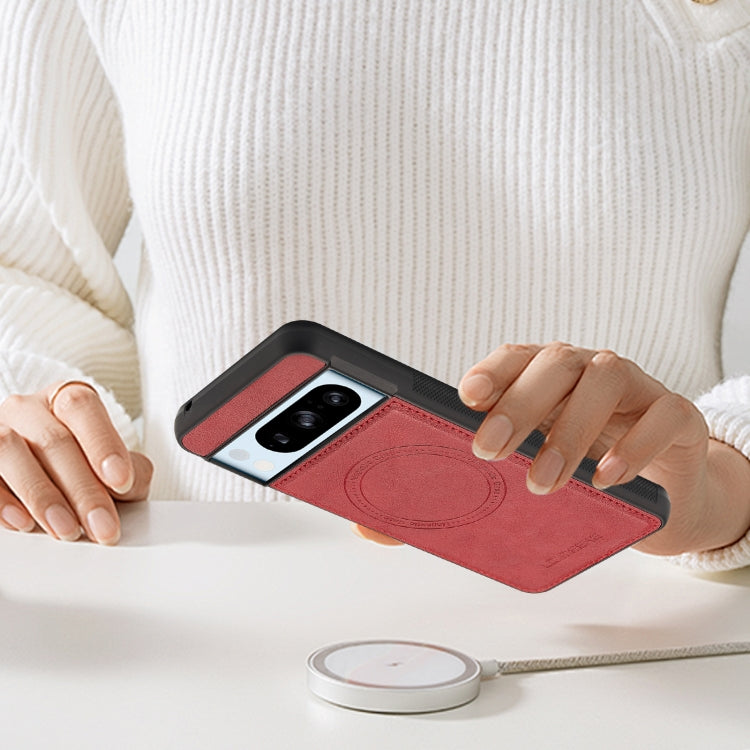 For Google Pixel 8 Pro LC.IMEEKE Magsafe Phone Case(Red)