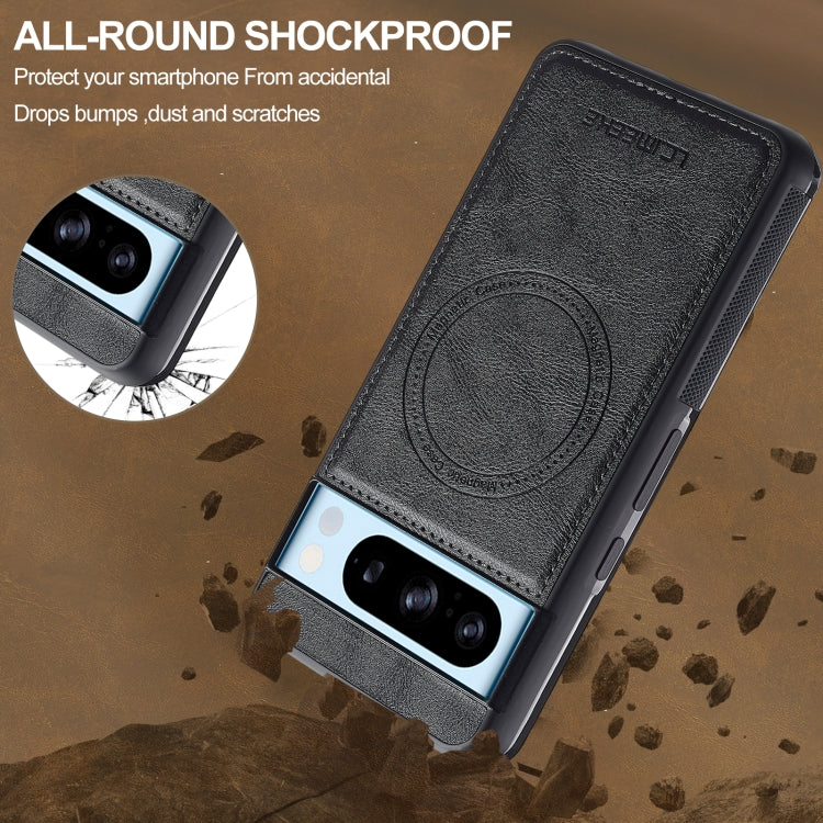 For Google Pixel 8 Pro LC.IMEEKE Magsafe Phone Case(Black)