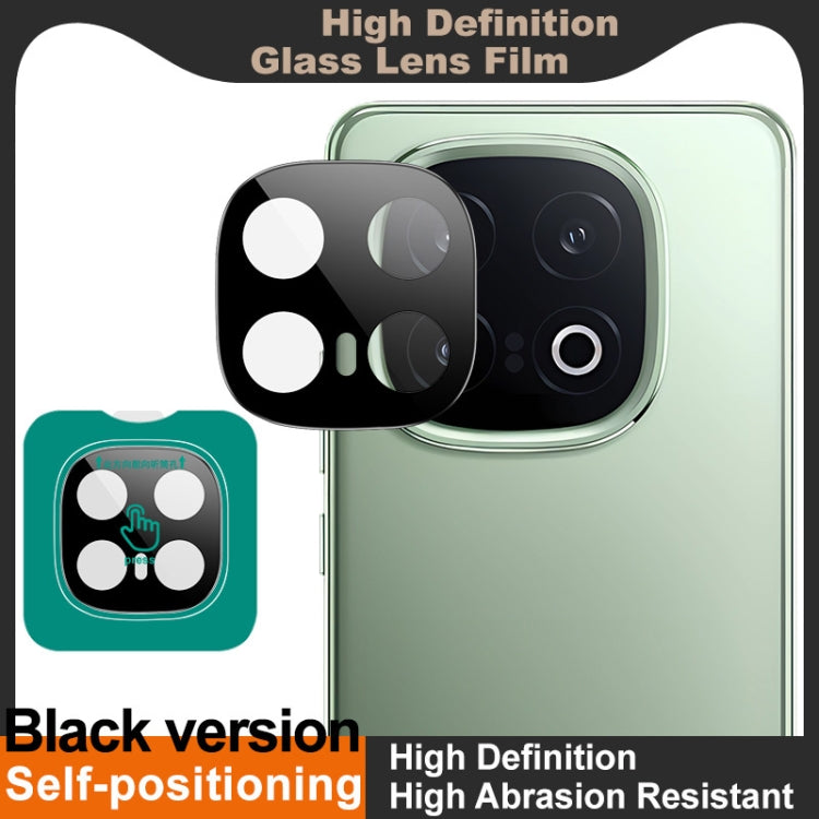 For vivo iQOO 13 5G imak Black Version HD Glass Rear Camera Lens Film, Self-positioning Version