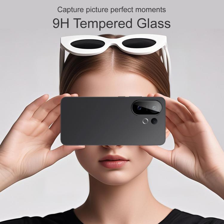 For vivo S30 5G imak Black Version HD Glass Rear Camera Lens Film, Self-positioning Version