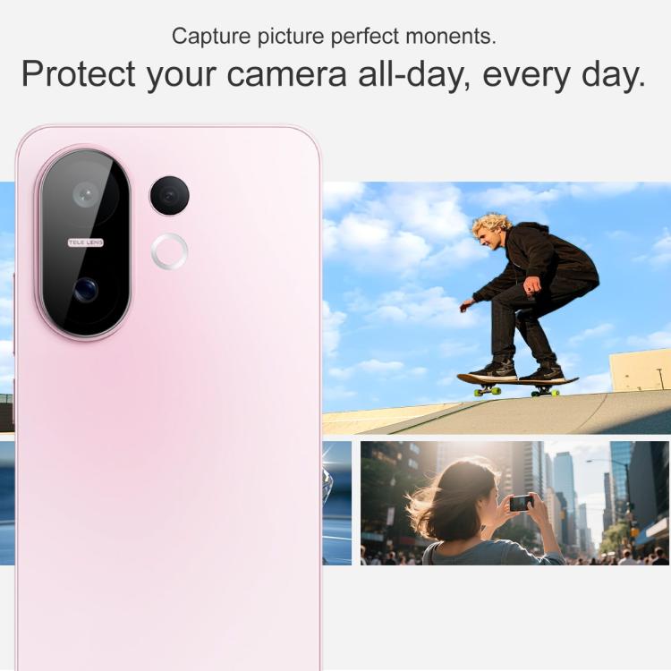For vivo S30 5G imak Black Version HD Glass Rear Camera Lens Film, Self-positioning Version