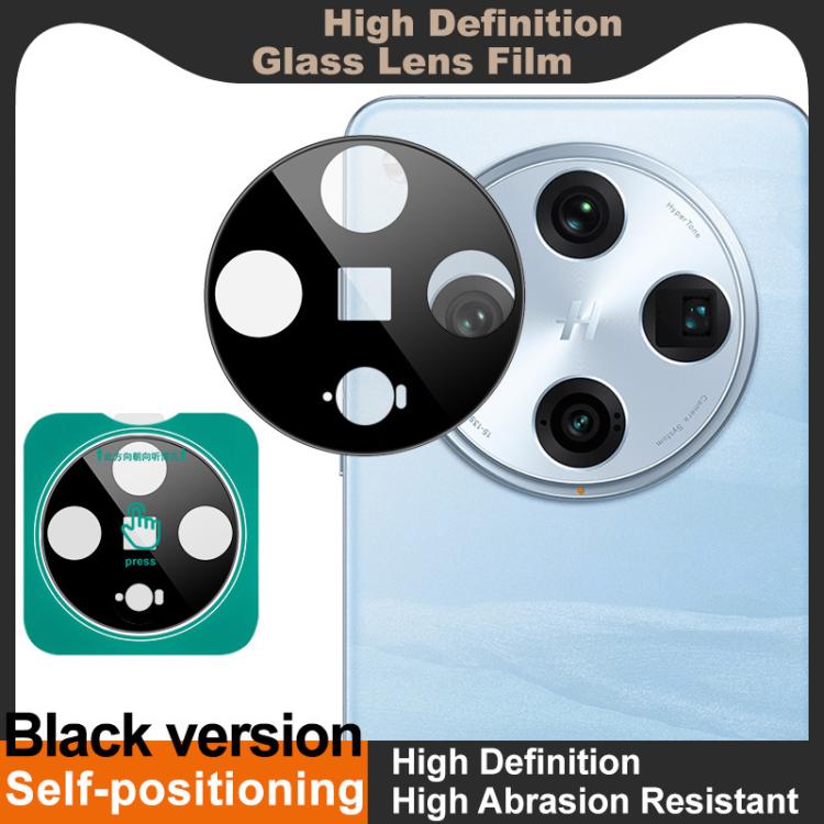 For OPPO Find X8 Pro 5G imak Black Version HD Glass Rear Camera Lens Film, Self-positioning Version