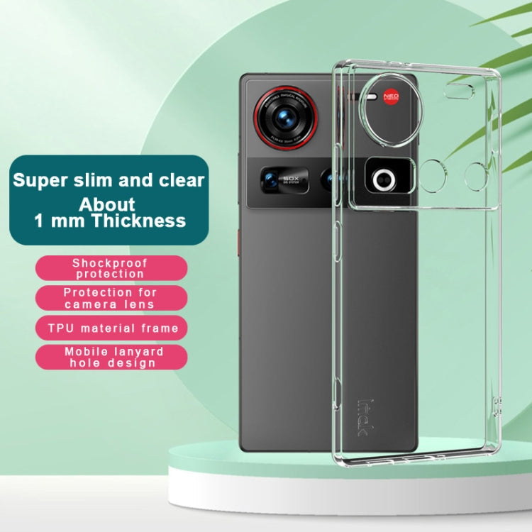 For ZTE nubia Z70 Ultra 5G imak UX-5 Series Super Slim Transparent Shockproof TPU Protective Case(Transparent)