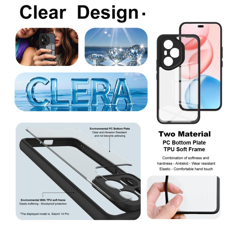 For Honor 400 Pro Global 160.8mm imak UX-9A Series Four-corner Airbag Shockproof Phone Case