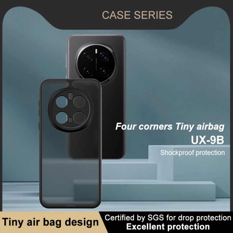For Honor Magic7 Pro imak UX-9B Series Four Corners Tiny Airbag Shockproof Phone Case(Black)