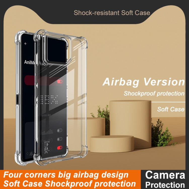 For Asus ROG Phone 9 / ROG Phone 9 Pro imak Shockproof Airbag TPU Phone Case(Transparent)
