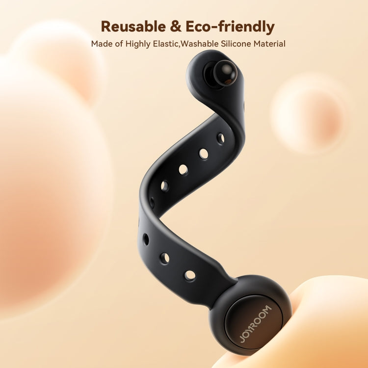 JOYROOM JR-ZS422 Magnetic Silicone Cable Tie Organizer(Black)